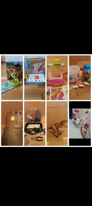 Regalo juguetes comprando 2 bicis