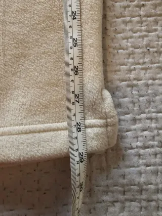 Felpa Fila Pile Beige Scollo V vintage