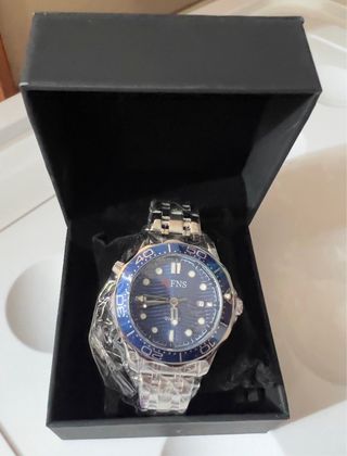 Reloj FNS Azul y Plateado