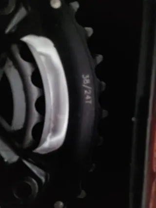 Bielas FSA Comet 38/24T Aluminio Doble Plato