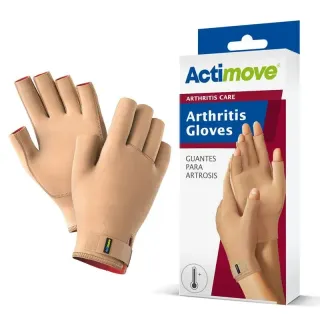 Actimove Guantes Artritis Beige Talla S/M/L