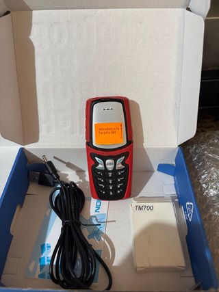 Teléfono Móvil Nokia Rojo.