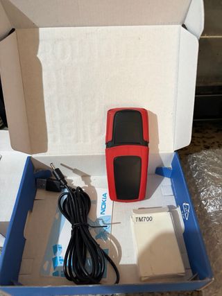 Teléfono Móvil Nokia Rojo.