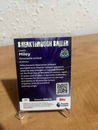 Lote Cartas Topps Premier League 2025