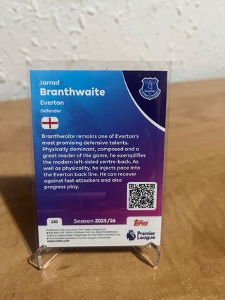 Lote Cartas Topps Premier League 2025