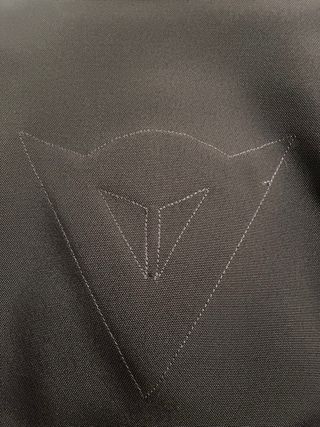 Chaqueta Moto Dainese Verde Cuello Cuero