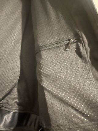 Chaqueta Moto Dainese Verde Cuello Cuero