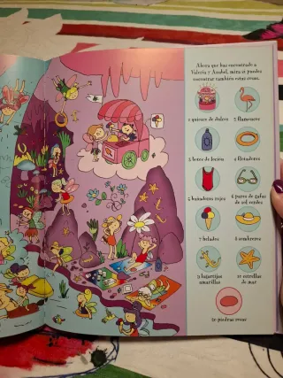 Libro busca y encuentra 1000 Hadas y otros objetos