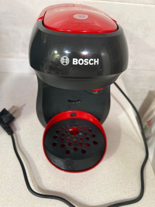 Cafetera Bosch Roja y Negra