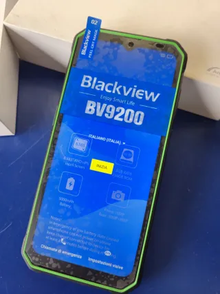 Rugged Smartphone Blackview BV9200 4G Verde