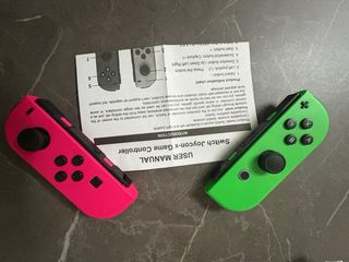 Nintendo Switch Joy-Con Set Verde e Rosa