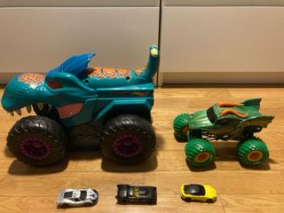 Hot Wheels Mega Wrex Coche Juguete