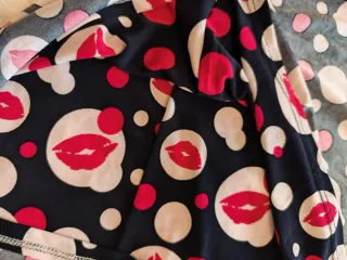 Camiseta Verano Estampada Labios Talla M