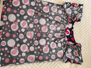 Camiseta Verano Estampada Labios Talla M