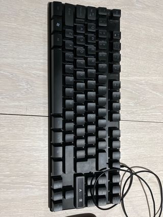 Teclado y Ratón Inalámbrico Negro