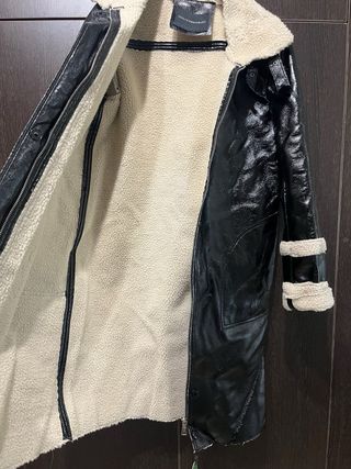 Abrigo Adolfo Dominguez Negro Pelo