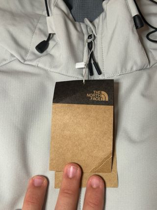 Chaqueta impermeable The North Face gris