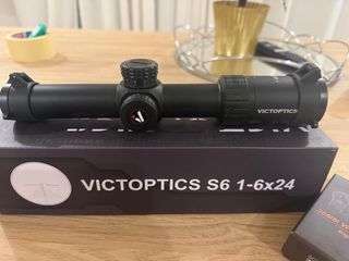 Mira Victoptics S6 1-6x24 LPVO Nova Caixa