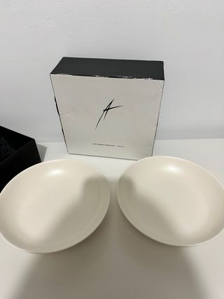 2 Pratos Ann Demeulemeester - Serax