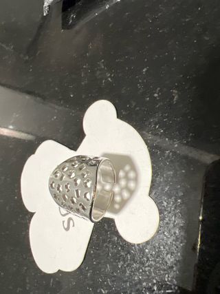 Anillo Tous Plata Corazones Ajustable