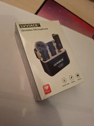 Micrófono Inalámbrico LVVIACE para Android/iPhone