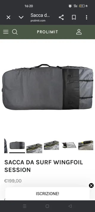 Sacca Travel bag Wing foil surf kitesurf