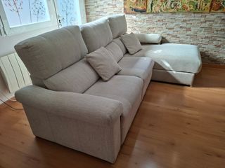 Sofá 3 plazas relax + Chaise Longe