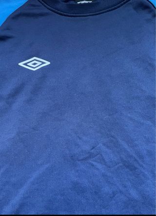 Sudadera Umbro azul marino y azul