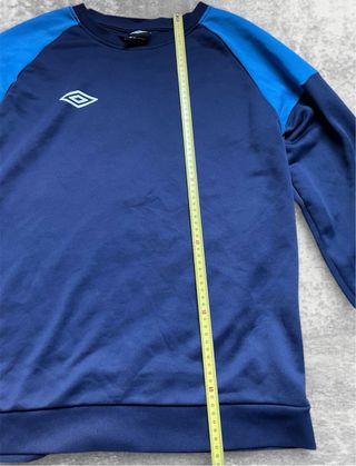 Sudadera Umbro azul marino y azul
