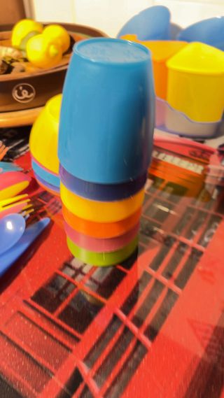 Set Ikea Piatti bicchieri e Posate