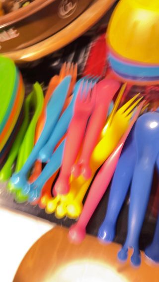 Set Ikea Piatti bicchieri e Posate