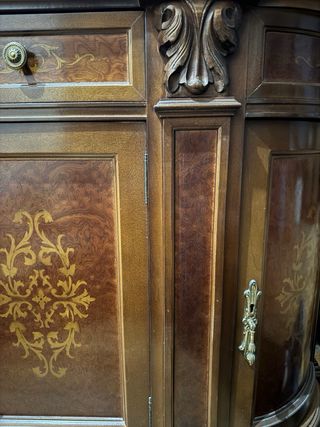 Mueble de madera ideal para recibidor