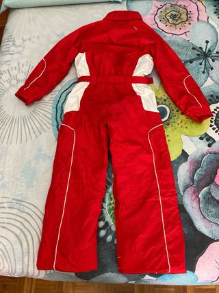 Mono de esquí rojo talla 14 Decathlon