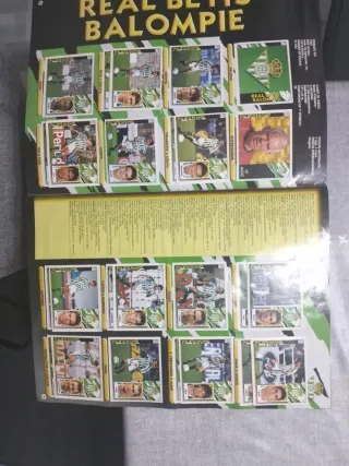 Perfecto y completo Álbum Cromos Liga 97/98 Oficia