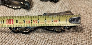 Tiradores de bronce antiguos (4 unidades)