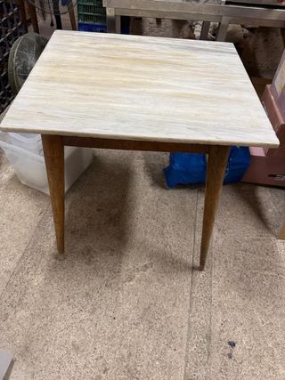 Tavolo antico in marmo massiccio + gambe in legno