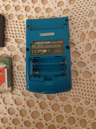 Consola Game Boy Color Azul + 4 Juegos