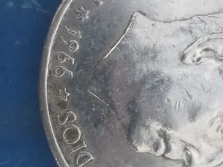 Lote 4 monedas plata Franco 1966 *66,*67 y *68