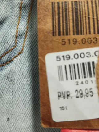 Pantalón vaquero hombre talla 46