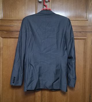 Chaqueta Zara hombre gris talla 46