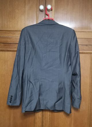 Chaqueta Zara hombre gris talla 46