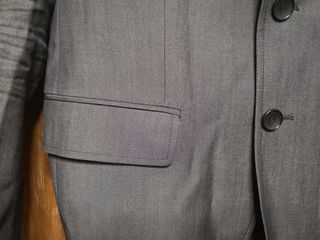 Chaqueta Zara hombre gris talla 46