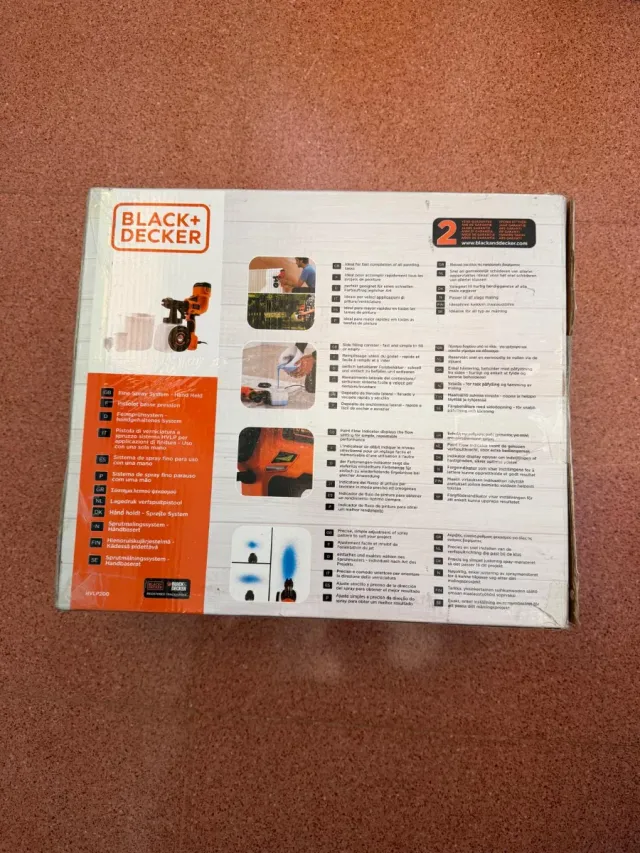 Pistola Pintar Black & Decker HPLP200