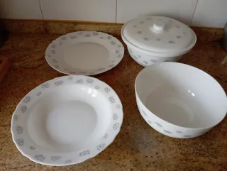 Fuentes Harmonía Clesa  Porcelana