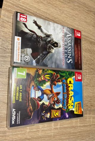 Nintendo Switch Azul y Rojo nueva