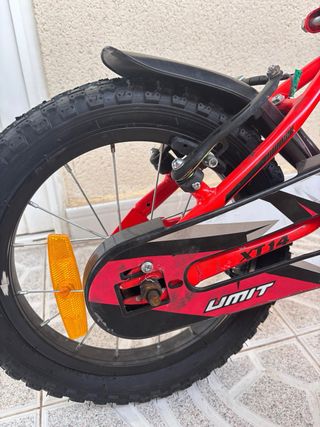 Bicicleta Infantil 14” Roja