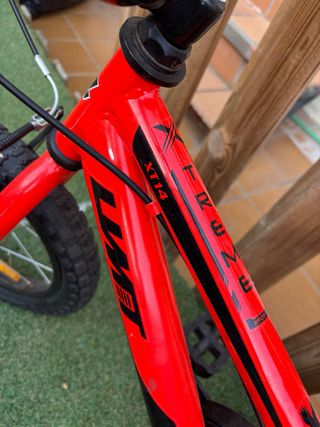 Bicicleta Infantil 14” Roja