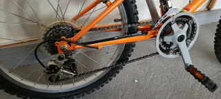 Bicicleta infantil Kiddy 20 naranja/verde