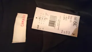 Chaqueta negra corta