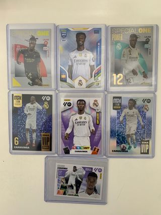 Lote cromos Camavinga Real Madrid Panini
